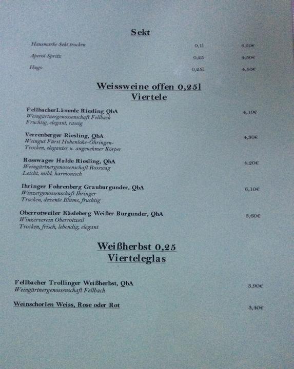 Weinstube Träuble